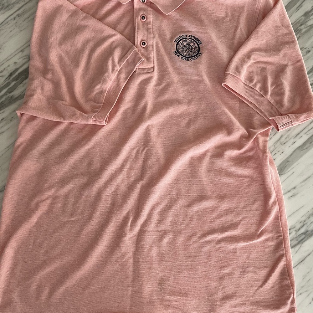 Men’s polo shirt with a logo
